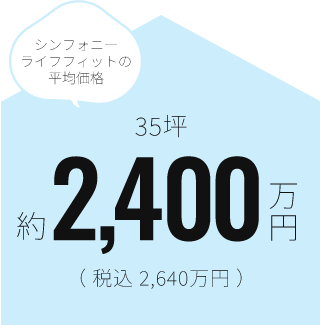 シンフォニーライフフィット 2,400万円～