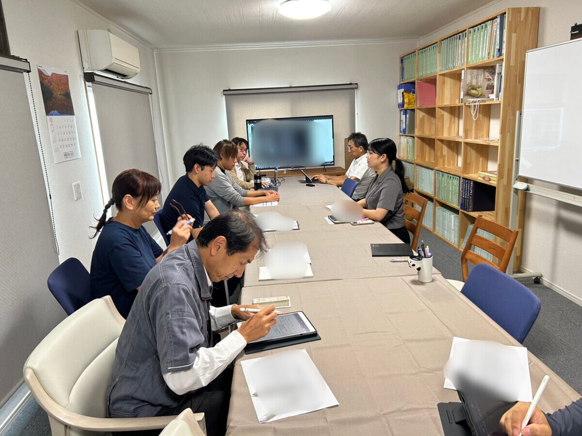 夜の見学会に向け準備中🌕✨